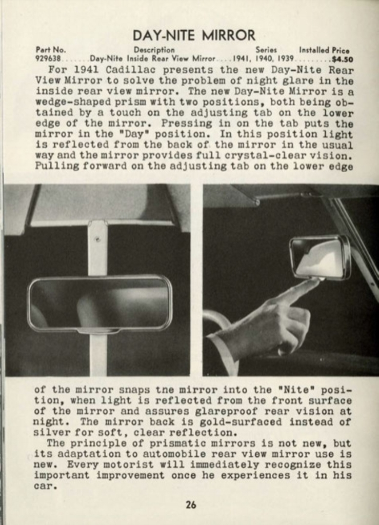 1941 Cadillac Accessories Booklet Page 42